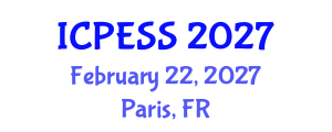 International Conference on Physical Education and Sport Science (ICPESS) February 22, 2027 - Paris, France International Conference on Physical Education and Sport Science (ICPESS) February 22, 2027 - Paris, France