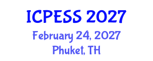International Conference on Physical Education and Sport Science (ICPESS) February 24, 2027 - Phuket, Thailand International Conference on Physical Education and Sport Science (ICPESS) February 24, 2027 - Phuket, Thailand