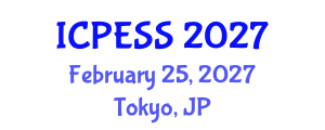 International Conference on Physical Education and Sport Science (ICPESS) February 25, 2027 - Tokyo, Japan International Conference on Physical Education and Sport Science (ICPESS) February 25, 2027 - Tokyo, Japan