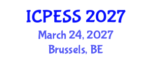 International Conference on Physical Education and Sport Science (ICPESS) March 24, 2027 - Brussels, Belgium International Conference on Physical Education and Sport Science (ICPESS) March 24, 2027 - Brussels, Belgium