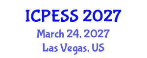 International Conference on Physical Education and Sport Science (ICPESS) March 24, 2027 - Las Vegas, United States International Conference on Physical Education and Sport Science (ICPESS) March 24, 2027 - Las Vegas, United States