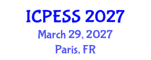 International Conference on Physical Education and Sport Science (ICPESS) March 29, 2027 - Paris, France International Conference on Physical Education and Sport Science (ICPESS) March 29, 2027 - Paris, France