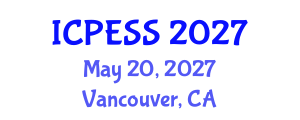 International Conference on Physical Education and Sport Science (ICPESS) May 20, 2027 - Vancouver, Canada International Conference on Physical Education and Sport Science (ICPESS) May 20, 2027 - Vancouver, Canada