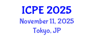 International Conference on Physical Education (ICPE) November 11, 2025 - Tokyo, Japan