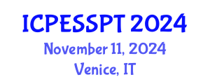 International Conference on Physical Education, Sport Science and Physical Therapy (ICPESSPT) November 11, 2024 - Venice, Italy