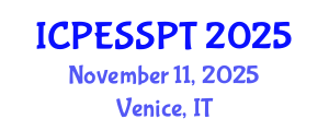 International Conference on Physical Education, Sport Science and Physical Therapy (ICPESSPT) November 11, 2025 - Venice, Italy