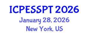 International Conference on Physical Education, Sport Science and Physical Therapy (ICPESSPT) January 28, 2026 - New York, United States
