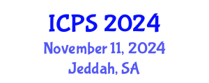International Conference on Physical Sciences (ICPS) November 11, 2024 - Jeddah, Saudi Arabia