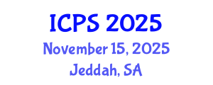 International Conference on Physical Sciences (ICPS) November 15, 2025 - Jeddah, Saudi Arabia