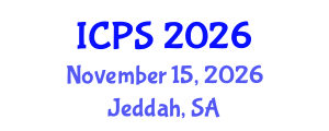 International Conference on Physical Sciences (ICPS) November 15, 2026 - Jeddah, Saudi Arabia