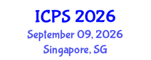 International Conference on Physical Sciences (ICPS) September 09, 2026 - Singapore, Singapore