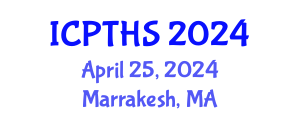 International Conference on Physical Therapy and Health Sciences (ICPTHS) April 25, 2024 - Marrakesh, Morocco