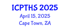 International Conference on Physical Therapy and Health Sciences (ICPTHS) April 15, 2025 - Cape Town, South Africa