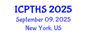 International Conference on Physical Therapy and Health Sciences (ICPTHS) September 09, 2025 - New York, United States