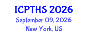 International Conference on Physical Therapy and Health Sciences (ICPTHS) September 09, 2026 - New York, United States International Conference on Physical Therapy and Health Sciences (ICPTHS) September 09, 2026 - New York, United States