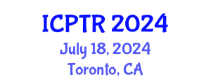 International Conference on Physical Therapy and Rehabilitation (ICPTR) July 18, 2024 - Toronto, Canada