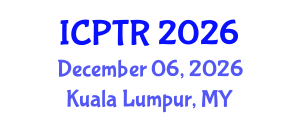 International Conference on Physical Therapy and Rehabilitation (ICPTR) December 06, 2026 - Kuala Lumpur, Malaysia International Conference on Physical Therapy and Rehabilitation (ICPTR) December 06, 2026 - Kuala Lumpur, Malaysia