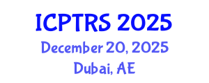International Conference on Physical Therapy and Rehabilitation Sciences (ICPTRS) December 20, 2025 - Dubai, United Arab Emirates