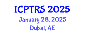 International Conference on Physical Therapy and Rehabilitation Sciences (ICPTRS) January 28, 2025 - Dubai, United Arab Emirates