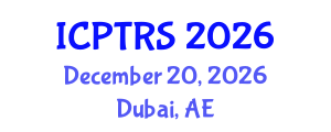 International Conference on Physical Therapy and Rehabilitation Sciences (ICPTRS) December 20, 2026 - Dubai, United Arab Emirates International Conference on Physical Therapy and Rehabilitation Sciences (ICPTRS) December 20, 2026 - Dubai, United Arab Emirates