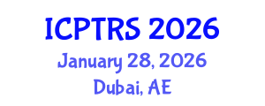 International Conference on Physical Therapy and Rehabilitation Sciences (ICPTRS) January 28, 2026 - Dubai, United Arab Emirates
