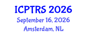 International Conference on Physical Therapy and Rehabilitation Sciences (ICPTRS) September 16, 2026 - Amsterdam, Netherlands