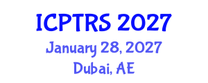 International Conference on Physical Therapy and Rehabilitation Sciences (ICPTRS) January 28, 2027 - Dubai, United Arab Emirates International Conference on Physical Therapy and Rehabilitation Sciences (ICPTRS) January 28, 2027 - Dubai, United Arab Emirates