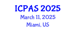 International Conference on Physics and Astronomical Sciences (ICPAS) March 11, 2025 - Miami, United States
