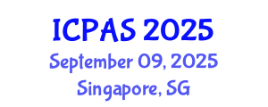 International Conference on Physics and Astronomical Sciences (ICPAS) September 09, 2025 - Singapore, Singapore