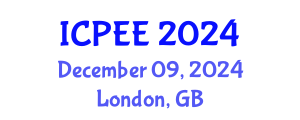 International Conference on Physics and Electronics Engineering (ICPEE) December 09, 2024 - London, United Kingdom