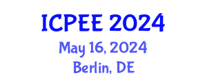 International Conference on Physics and Electronics Engineering (ICPEE) May 16, 2024 - Berlin, Germany