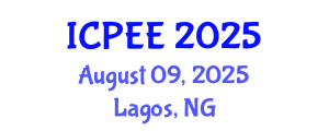 International Conference on Physics and Electronics Engineering (ICPEE) August 09, 2025 - Lagos, Nigeria