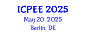 International Conference on Physics and Electronics Engineering (ICPEE) May 20, 2025 - Berlin, Germany