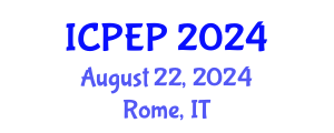 International Conference on Physics and Engineering Physics (ICPEP) August 22, 2024 - Rome, Italy