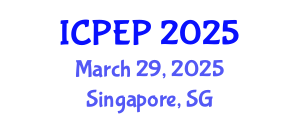 International Conference on Physics and Engineering Physics (ICPEP) March 29, 2025 - Singapore, Singapore