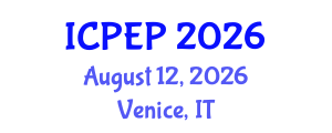 International Conference on Physics and Engineering Physics (ICPEP) August 12, 2026 - Venice, Italy