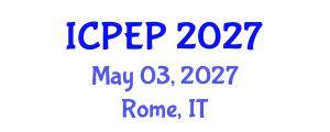 International Conference on Physics and Engineering Physics (ICPEP) May 03, 2027 - Rome, Italy International Conference on Physics and Engineering Physics (ICPEP) May 03, 2027 - Rome, Italy