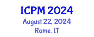 International Conference on Physics and Mathematics (ICPM) August 22, 2024 - Rome, Italy