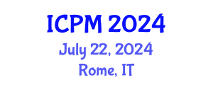 International Conference on Physics and Mathematics (ICPM) July 22, 2024 - Rome, Italy