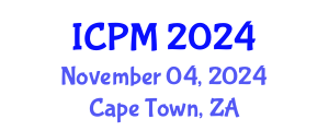International Conference on Physics and Mathematics (ICPM) November 04, 2024 - Cape Town, South Africa