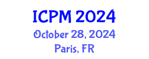 International Conference on Physics and Mathematics (ICPM) October 28, 2024 - Paris, France