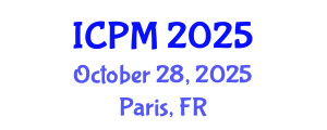 International Conference on Physics and Mathematics (ICPM) October 28, 2025 - Paris, France