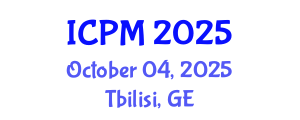 International Conference on Physics and Mathematics (ICPM) October 04, 2025 - Tbilisi, Georgia