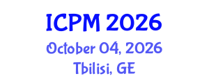 International Conference on Physics and Mathematics (ICPM) October 04, 2026 - Tbilisi, Georgia