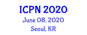 International Conference on Physics and Networks (ICPN) June 08, 2020 - Seoul, Republic of Korea