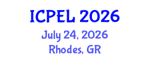International Conference on Physics Education and Learning (ICPEL) July 24, 2026 - Rhodes, Greece