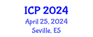International Conference on Physics (ICP) April 25, 2024 - Seville, Spain
