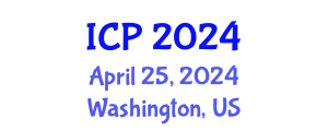 International Conference on Physics (ICP) April 25, 2024 - Washington, United States