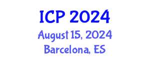International Conference on Physics (ICP) August 15, 2024 - Barcelona, Spain