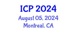 International Conference on Physics (ICP) August 05, 2024 - Montreal, Canada